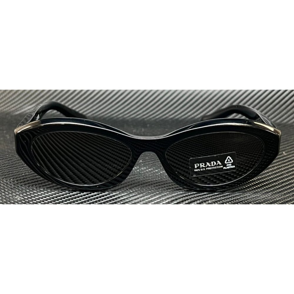 Prada Black Women's 55mm Dark Sunglasses - Picture 2 of 4